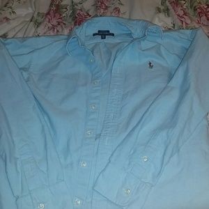 Long sleeve Ralph Lauren button down shirt